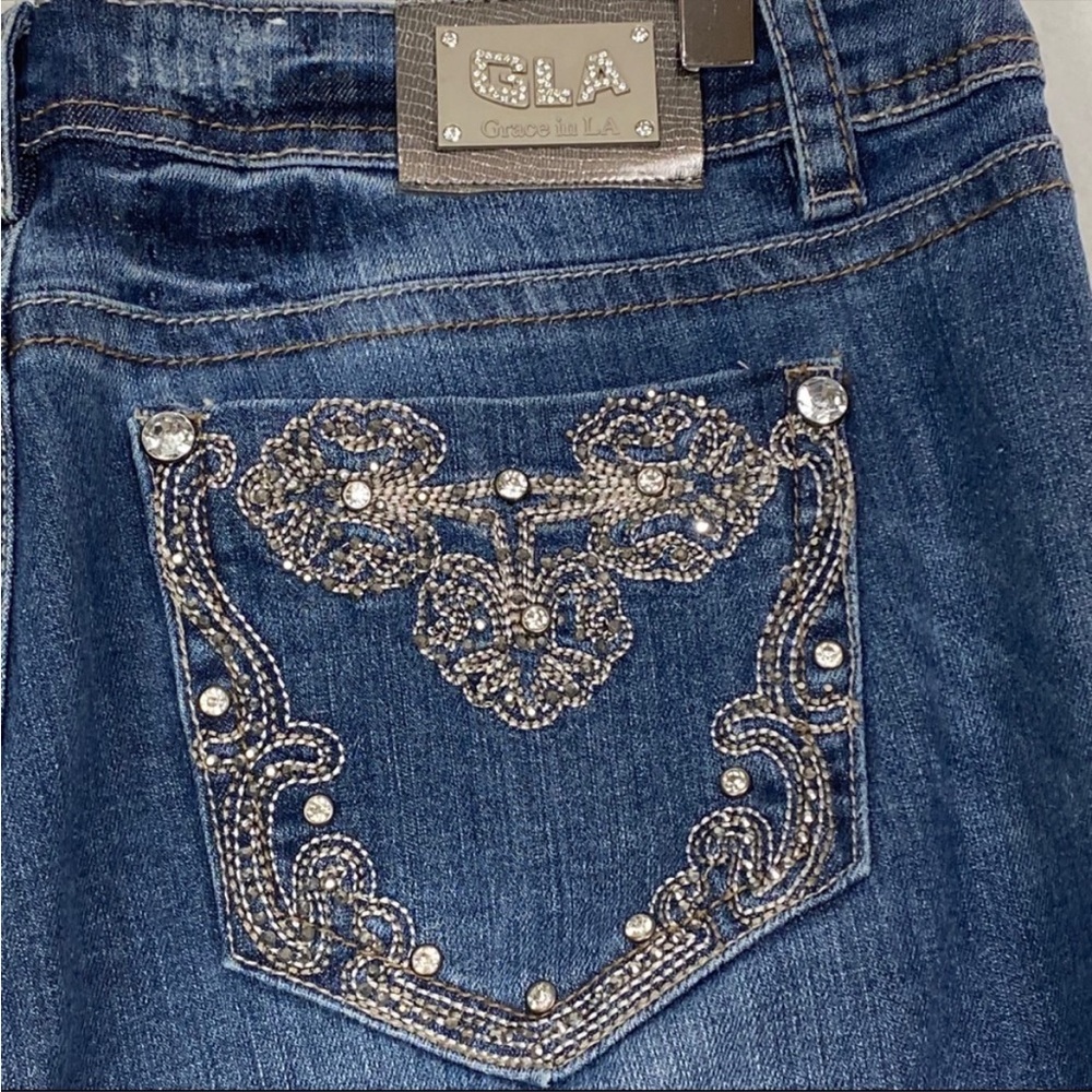 ✨Grace in LA ✨Embellished Jeans🌸